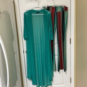 Crazy Train 2 piece outfit.